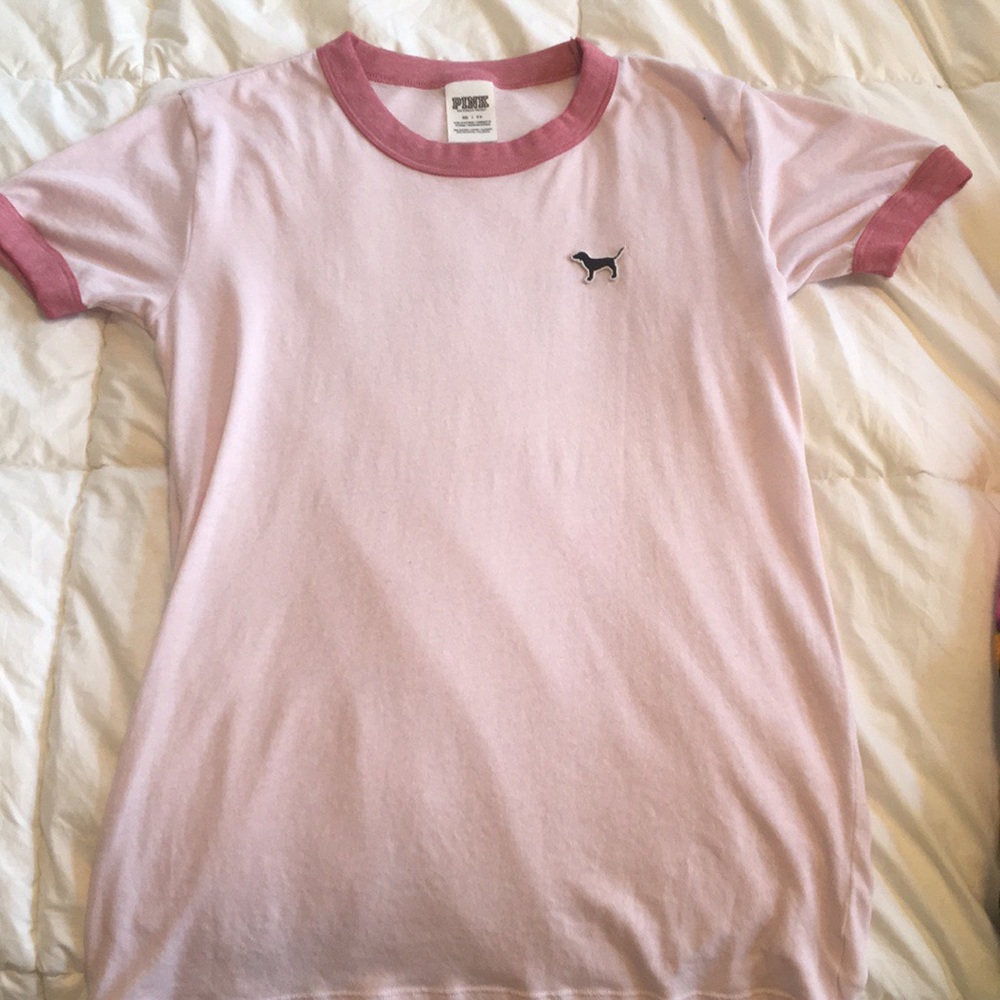 VS PINK graphic tee